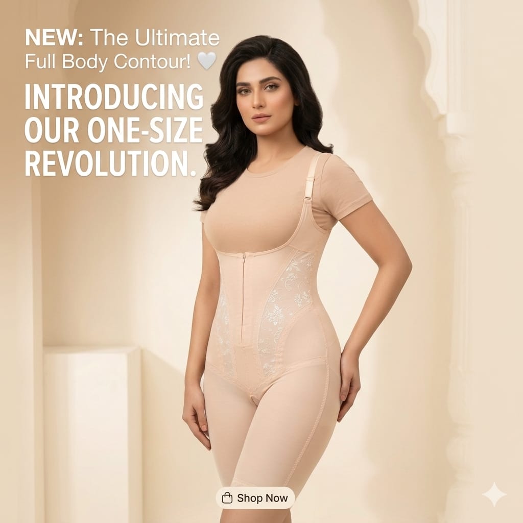 Nureva Sculpt Bodysuit — Full Body Shaping Suit